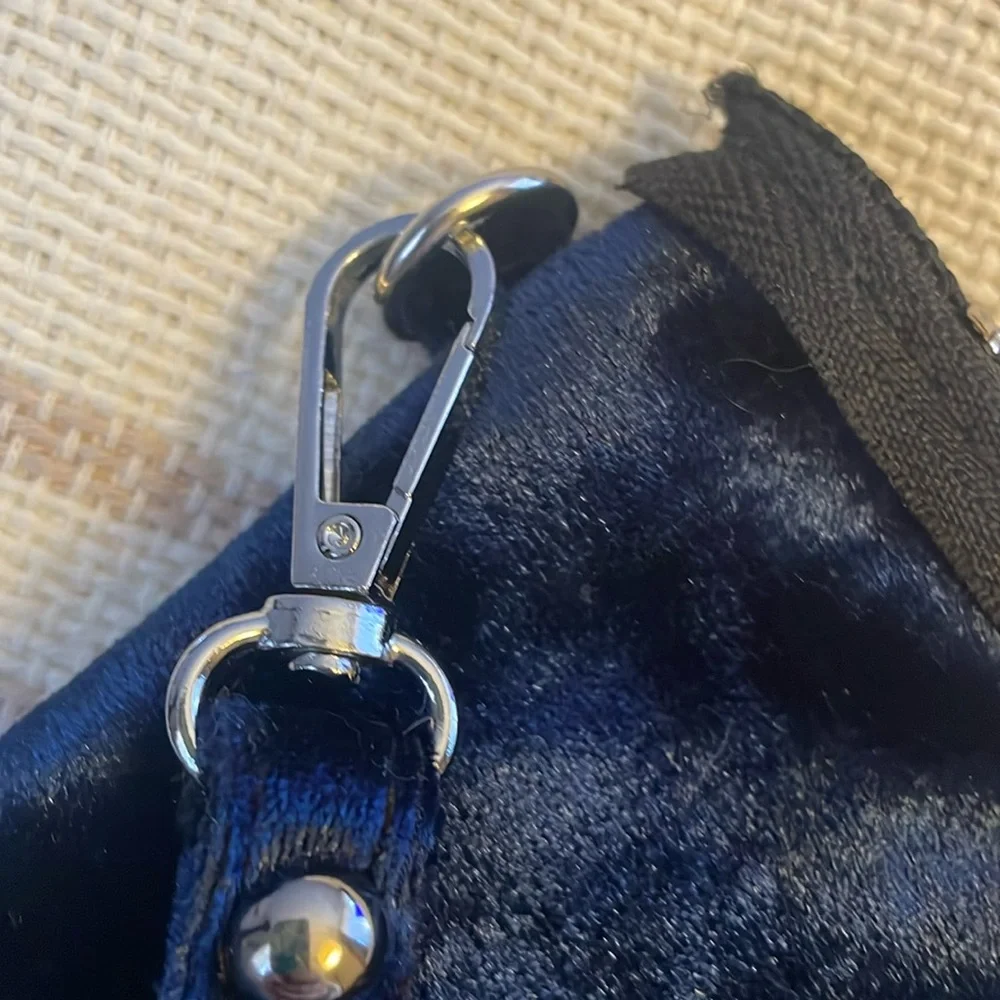 Velvet Blue Wristlet/Crossbody